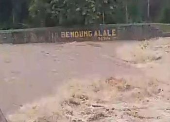 Bendungan Alale Status Awas.