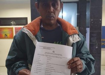 Orang tua Fatma Datau melaporkan peristiwa itu ke Polres Pohuwato, Minggu (21/06/2024) (Istimewa)