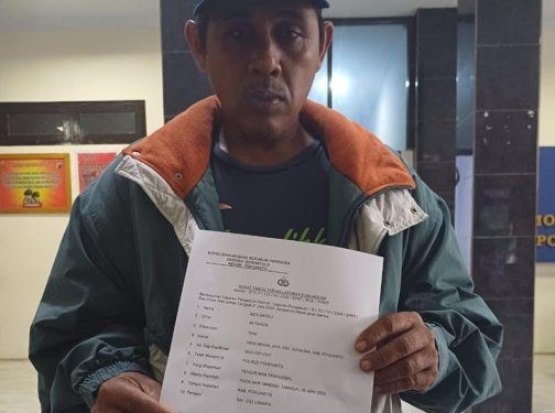 Orang tua Fatma Datau melaporkan peristiwa itu ke Polres Pohuwato, Minggu (21/06/2024) (Istimewa)