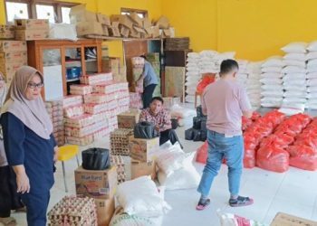 Bantuan UMKM Kepada Pelaku Usaha di Kabupaten Pohuwato, berlangsung di dinas Perindagkop, Kamis (14/06/2024) (Istimewa)