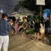Satuan Reskrim Polresta Gorontalo Kota saat mengamankan sedikitnya lima WTS yang diduga terkait TPPO, Jumat malam (21/6/2024)
