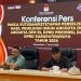 Capt:KPU Provinsi Gorontalo Melaksanakan Konferensi Pers Hasil Pemilu 2024. Jum’at, 7/6/2024 (Fg. Aas Ome)