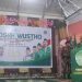 Pimpinan Pusat GP Ansor, Alamsyiah Palenga yang juga merupakan Koordinator Wilayah GP Ansor Gorontalo dan Sulawesi Utara.