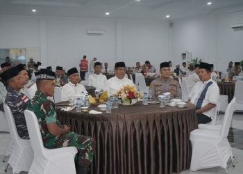Bupati Asahan bersama Forkopimda Asahan menggelar buka puasa bersama.