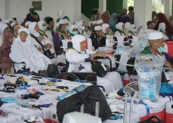 Jumlah jemaah haji Kabupaten Asahan yang pulang ke tanah air sebanyak 357 orang.
