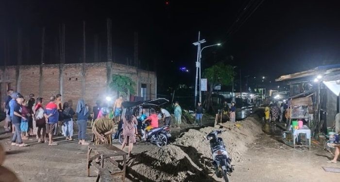 Situasi terkini di Kelurahan Donggala, Kecamatan Kota Barat Kota Gorontalo. (Putra/Gopos)