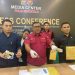 Barang bukti narkoba jenis sabu saat ditunjukkan pada konferensi pers di Polda Gorontalo, Kamis (6/6/2024).
