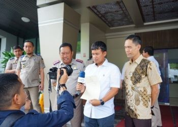 PT Pertamina Patra Niaga Sulawesi menjadi BUMN pertama yang menerima sertifikat tanah elektronik.(Foto Pertamina)