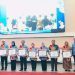 Foto pelaksnaan peringatan Hari Keluarga Nasional ke 31 oleh BKKBN Gorontalo dan dirangkaikan dengan pengukuhan Ayah dan Bunda Genre Gorontalo serta Launching Sekolah Lansia Gorontalo di Aula Rudis Walikota Gorontalo, Selasa/30/7/2023) Rama/Gopos