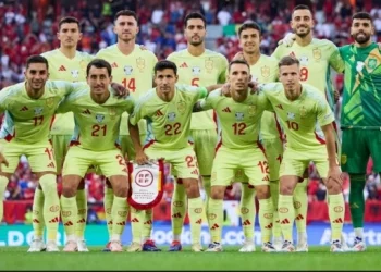 Timnas Spanyol menjadi satu-satunya tim peserta yang masih clean sheet di Piala Eropa atau Euro 2024. (screenshot X/@SEFutbol)