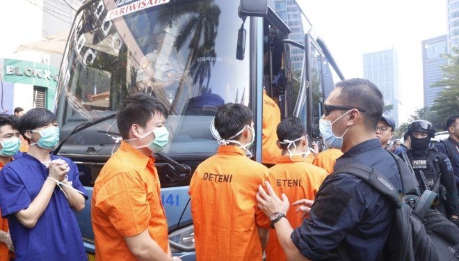 Sepanjang semester I tahun 2024, Direktorat Jenderal (Ditjen) Imigrasi telah memberlakukan tindakan administratif keimigrasian (TAK) terhadap 2.041 warga negara asing (WNA).