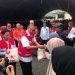 Foto Kegiatan penyaluran bantuan sembako dan posko pengobatan gratis oleh PMI dihadiri oleh Pj Gubernur Gorontalo, Kadis Kesehatan Provinsi, Aleg Deprov,Basarnas. (Selasa/23/7/2024) Rama/Gopos