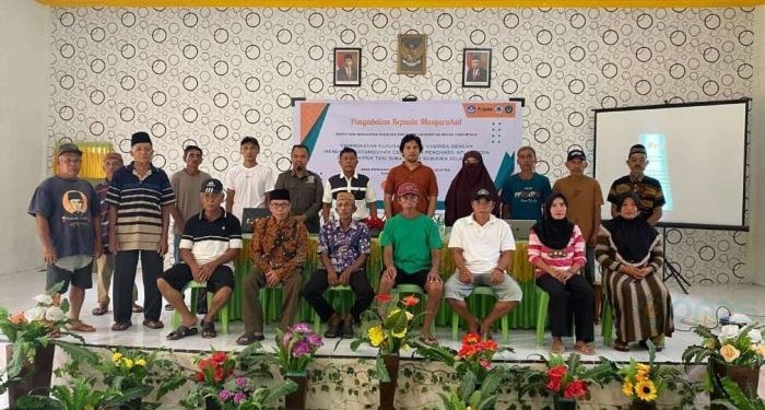 Fakultas Pertanian, UNG Melakukan Pengabdian Kepada Masyarakat Kelompok Tani, di Desa Bonda Raya, Kecamatan Suwawa Selatan, Bone Bolango, (Istimewa)