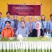 Mahasiswa KKN MBKM UNG saat melaksanakan program pelatihan SOP dan pengenalan Aplikasi Mitigasi Becana (dok. Istimewa)