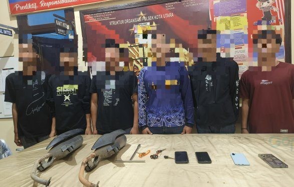 Aksi pencurian knalpot motor di Kota Gorontalo gorontalo menjadi viral di berbagai platfom media sosial (medsos).