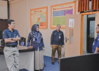 KPU Provinsi Gorontalo meninjau kesiapan KPU Kabupaten Gorontalo terkait tahapan pelaksanaan Pilkada, berlangsung Selasa (16/7/2024).