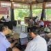 Rapat koordinasi tentang hasil coklit dan pengawasan coklit oleh KPU dan Bawaslu se-Provinsi Gorontalo, Senin (15/7/2024).(F. KPU)