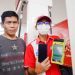 Salah satu konsumen Pertamina usai melakukan pendaftaran QR Pertalite.(Foto Pertamina)