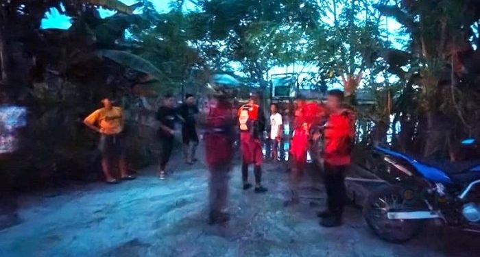 Prosese pencarian orang oleh Basarnas Gorontalo. foto putra/gopos