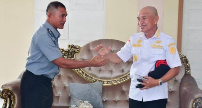 Bupati Pohuwato, Saipul A Mbuinga menyambut baik silaturahmi yang dilakukan Pelaksana Harian (Plh) Kepala Lembaga Pemasyarakatan (Kalapas) Pohuwato, Cecep Sadria, Rabu (24/04/2024)