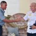 Bupati Pohuwato, Saipul A Mbuinga menyambut baik silaturahmi yang dilakukan Pelaksana Harian (Plh) Kepala Lembaga Pemasyarakatan (Kalapas) Pohuwato, Cecep Sadria, Rabu (24/04/2024)