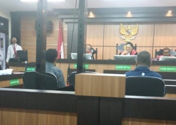 RB  warga Desa Datahu Kecamatan Tibawa Kabupaten Gorontalo harus menekam di penjara. Ia divonis selama 9 bulan penjara dan dan denda Rp 10juta