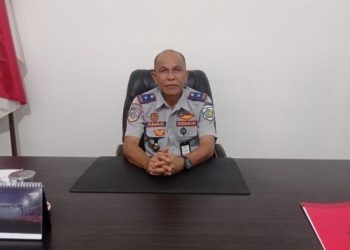 Kepala Dinas Perhubungan Kotamobagu Marham Anas Tungkagi
