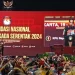Presiden Joko Widodo menghadiri acara Konsolidasi Nasional Kesiapan Pilkada Serentak 2024 di Jakarta Convention Center, Jakarta, Selasa (20/8/2024). (ANTARA)