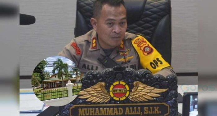 Kapolres Bone Bolango, AKBP Muhammad Alli.