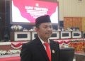 Faisal Yunus menjadi Ketua DPRD Sementara Kabupaten Bone Bolango Periode 2024-2029. (foto Putra/Gopos)