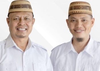 Pasangan Calon Bupati dan Calon Wakil Bupati Gorontalo, Roni Sampir-Adnan Entengo. (Foto: Istimewa)