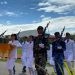 Pasukan Pengibar Bendera Pusaka (Paskibraka) Kabupaten Gorontalo dalam upacara HUT Kemerdekaan RI ke-79. (Foto: Abin/Gopos)