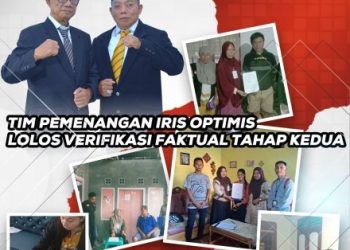 Tim Pemenangan Optimis IRIS Lolos Verifikasi Faktual