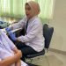 Pasangan Calon Bupati Bone Bolango dan Calon Wakil Bupati Bone Bolango Ismet Mile-Risman Tolingguhu (IRIS) melaksanakan pemeriksaan kesehatan di Rumah Sakit Toto, Bone Bolango, Jumat Pagi (30-8-2024).