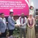 Pasangan Ramli Anwar dan Ana Supriyana Abdul Hamid (RAMAH) menjadi pendaftar pertama di KPU Kota Gorontalo, Selasa (27/8/2024). (Foto Rama Gopos)