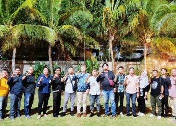 Wartawan Gorontalo bersama Tim Chevening Kedutaan Besar Inggris Jakarta, Jumat (16/8/2024) kemarin.