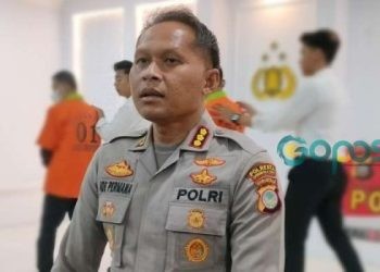 Kapolresta Gorontalo Kota, Kombes Pol, Ade Permana dikonfirmasi, Selasa 20-8-2024.