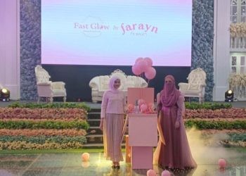 Launching skincare lokal Gorontalo fast glow by farayan, Rabu (31/7/2024). Foto: Sari/gopos.