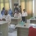 Sedikitnya ada sembilan cakada menjalani pemeriksaan kesehatan di RSAS Kota Gorontalo, Jumat (30/8/2024). (Foto sari gopos)