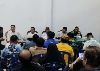 Tim Pengusung Pasangan IRIS (Ismet Mile-Risman Tolingguhu) yakni partai Golkar dan Demokrat serta partai pendukung non parlemen dan para relawan mulai menyusun strategi pemenangan, Senin malam (3-9-2024).