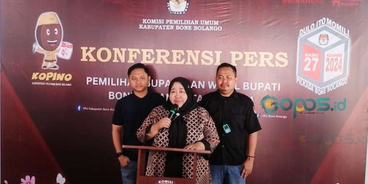 KPU Bone Bolango resmi menetapkan Calon Bupati dan Calon Wakil Bupati Bone Bolango pada Pilkada 2024, Ahad (22-9-2024).