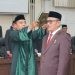 Ketua DPRD Kota Gorontalo Irwan Hunawa resmi dilantik melalui rapat paripurna, Jumat (20/9/2024).(Foto Humas Dekot)