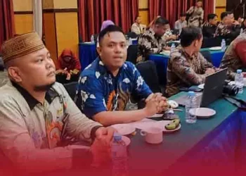 Suasana Rapat Kerja Pengelolaan Media Sosial dalam rangka Pilkada Serentak Tahun 2024 di Grand Q Hotel Gorontalo, Jumat (2/8/2024). Foto: KPU