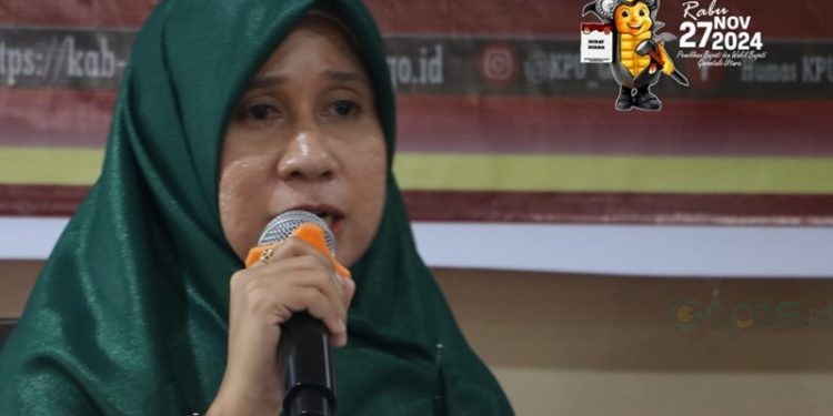 Komisioner KPU Gorontalo Utara Nur Istiyan Harun