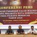 KPU Kota Gorontalo mengumumkan penetapan pasangan calon Pilkada Kota Gorontalo, Minggu (22/9/2024)