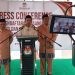 Ketua KPU Pohuwato Firman Ikhwan saat memberikan keterangan pers, Senin (2/9/2024).(Foto yusup gopos)