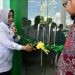 Plt Bupati Pohuwato, Suharsi Igirisa, meresmikan balai nikah dan manasik haji kua kecamatan Popayato, Rabu (25/09/2025) (Iwan Karim Humas Pemda Pohuwato)