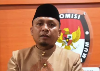 Ketua KPU Gorut Sofyan Jakfar.(Foto Iki Hulondalo.id)