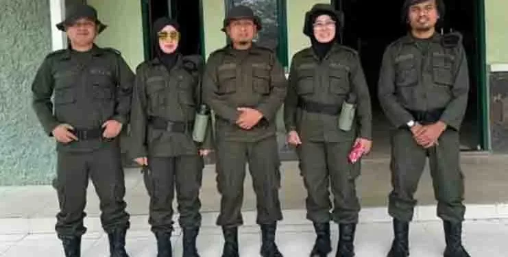 Komisioner KPU Gorontalo Utara mengikuti Orientasi Tugas KPU/KIP Gelombang VIII di Resimen Induk Daerah Militer Jaya Jakarta.