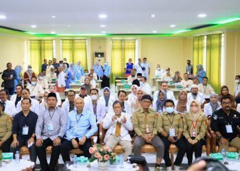 Pemeriksaan kesehatan bapaslon Wali Kota Gorontalo yang berlangsung di RSAS belum lama ini